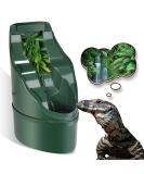 NEPTONION Reptile Chameleon Cantina Drinking Fountain water dripper comes with Feeding Tongs and Frosted Tweezer for Amphibians Insects Lizard Turtle Snake Spider Frog Gecko - Buy Online on SooperMarket.com