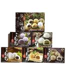 Japanese Mochi Daifuku Assorted Variety Pack - 45 Pieces Sweet Desserts Gift Set by Unha's Asian Snack - Buy Online on SooperMarket.com