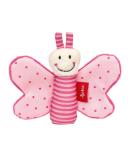 Sigikid Greifling butterfly Redstar's baby toys with crackling film: gripping discovering playing for babies from birth item no.42834 pink-rosa 9x12x2 cm - Buy Online on SooperMarket.com