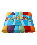 Buy BRIGHT Bots Unisex Muslin Squares - 70 cm 6 Assorted Colors for Babies | International Shipping - Buy Online on SooperMarket.com