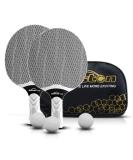 Senston Professional Table Tennis Rackets Set - Composite Rubber Ping Pong Paddle Set in Gray - Buy Online on SooperMarket.com