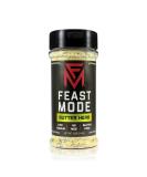 Feast Mode Flavors Butter Herb Seasoning - Low Sodium, No MSG, Gluten Free, All Natural - Healthy Meal Prep Seasoning with Onion, Butter Powder, and Parsley - Buy Online on SooperMarket.com