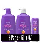 Aussie Total Miracle Shampoo  Conditioner and 3 Minute Miracle Deep Conditioner Hair Treatment Bundle  Infused with Apricot and Australian Macadamia Oil  Paraben Free - Buy Online on SooperMarket.com