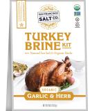 Organic Turkey Brine Kit - 16 oz. Garlic & Herb with Brine Bag by San Francisco Salt Company - Buy Online on SooperMarket.com