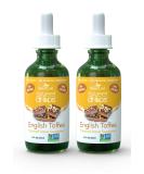 SweetLeaf Sweet Drops Liquid Stevia Sweetener, English Toffee, 2 Ounce (Pack of 2) 2 Ounce (Pack of 2) Sweetener - Buy Online on SooperMarket.com