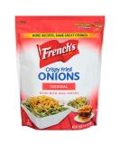 French's Original Crispy Fried Onions, 24 oz - One 24 Ounce Bag of Crunchy Fried Onions to Sprinkle on Salads, Potatoes, Chicken, Burgers and Green Bean Casseroles 1.5 Pound (Pack of 1) - Buy Online on SooperMarket.com
