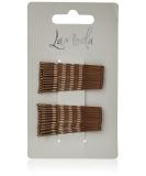 LA MODA HAIRGRIPS MEDIUM BROWN Brown 24 Count (Pack of 1) - Buy Online on SooperMarket.com