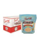 Bob's Red Mill Steel Cut Oats 54 oz (Pack of 4) - Resealable Breakfast Cereal - Buy Online on SooperMarket.com
