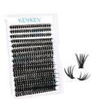 300 Pcs Individual Lash Clusters 9-16mm Mix Length DIY Extension - Dramatic Volume & Easy Self Application at Home - C-Mix 50D - Buy Online on SooperMarket.com