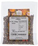 Old India Black Pepper Cracked 6 Mesh 100g - Premium Quality Spice - Buy Online on SooperMarket.com