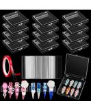 63 PCS Press on Nails Packaging Set Kalolary Clear Nail Tips Display Storage Box Set Including Packaging Boxes Double Sided Tape and Transparent Nail Display Stand Holder for Press on Nail Business 63 Piece Set - Buy Online on SooperMarket.com