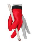 Fortuna Billiard Pool Cue Glove - Classic Two-Colored - Left Hand - Red/Black - Size Medium/Large - Buy Online on SooperMarket.com