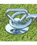 TOMBABY Heavy Duty Quality Dog Stake-Dog Tie Out Stake Dog Stake Allows Dogs Up to 200 lbs Dog Stakes for Outside Beach Camping Yard 360 Swivel Dog Anchor | Use for Any Dog Tie Out Cable silver/200+lbs - Buy Online on SooperMarket.com
