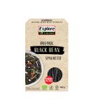 Explore cuisine organic spaghetti made of black soybeans - gluten -free black pasta vegetable protein pasta without additives ideal for celiac disease little carbohydrates vegan 200g 200 g (1 Pack) - Buy Online on SooperMarket.com