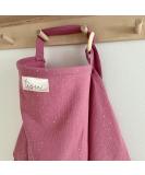 Nursing Cover for Baby Breastfeeding & Pumping | Multi-Use Car Seat Stroller Cover | Organic Muslin Cotton | TISU Mauve Pink - Buy Online on SooperMarket.com