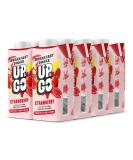 UP & GO Strawberry & Banana Breakfast Drink (330ml x 8) - High Protein, Calcium & Fibre - Buy Online on SooperMarket.com