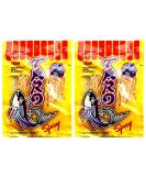 Taro Fish Snack Spicy Flavour 52g - Pack of 2 Savoury Seafood Bites for Snacking Delight - Buy Online on SooperMarket.com