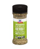 McCormick Garlic, Herb and Black Pepper and Sea Salt All Purpose Seasoning, 4.37 oz 4.37 Ounce (Pack of 1) - Buy Online on SooperMarket.com