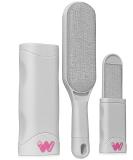 Pet Hair Remover - Double-Sided Brush for Couch Furniture Clothing Car Seat & Carpet - Self-Cleaning Fur Lint Brush for Dog & Cat Hair - New Grey - Buy Online on SooperMarket.com