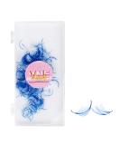 VNE 500 Fans Colorful Lash Extensions | Premade Volume & Mega Volume Fans | Blue 6D | 14mm D Curl - Buy Online on SooperMarket.com