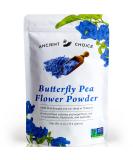 Ancient Choice - Butterfly Pea Flower Powder (4 ounce) | Blue Matcha Tea | Ceremonial (Highest) Grade | Adaptogenic Raw Culinary | Natural Food Coloring | Thai Non-GMO | Vegan - Buy Online on SooperMarket.com