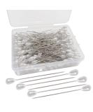 100pcs Corsage Boutonniere Pins Teardrop Pearl Head Pins Bouquet White Straight Head Pins for DIY Crafts Jewelry Making Sewing Wedding Flower Decorations - Buy Online on SooperMarket.com