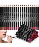 84 Pcs Bulk Lip Liner Pencil Set - Long Lasting & Slim 12 Vibrant Colors for Perfect Lip Makeup - Buy Online on SooperMarket.com