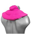Buy Pink Neck Pillow with Stand-Up Collar | Comfort & Heat Pad - Rapeseed Filling | International Shipping Available - Buy Online on SooperMarket.com