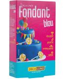 DECOCINO Fondant Blue 250 g ideal for decorating cakes tarts cupcakes palm oil free & vegan Blue 250 grams - Buy Online on SooperMarket.com