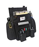 ECWKVN Car Front Seat Organiser - Heavy Duty Passenger Tidy Backseat Storage Bag with 10 Pockets - Black - Buy Online on SooperMarket.com