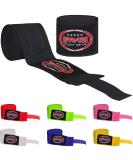 Farabi Kids Hand Wraps Strethcable 2.5 Meter Long Hand Protection Inner Wraps Black - Buy Online on SooperMarket.com