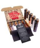 Timber Taste gourmet salt spice gift set - 5 exquisite salts from all over the world - spices set gift for man & woman birthday - Father's day gift idea - gift kit - salt spice set exquisite salts gift set set - Buy Online on SooperMarket.com