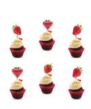 Seyal Real Strawberry Cupcake Topper - Buy Online on SooperMarket.com