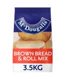 McDougalls Wholemeal Brown Bread & Roll Mix - 1x3.5kg - Buy Online on SooperMarket.com