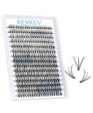 300 Pcs 20D D-Mix Individual Lash Clusters 9-16mm - DIY Eyelash Extensions for Dramatic Volume - Self Application at Home - Buy Online on SooperMarket.com