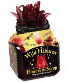 Wild Hibiscus Flowers in Syrup 250g - Exotic Edible Flowers for Cocktails and Desserts - Buy Online on SooperMarket.com