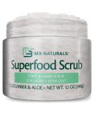 Superfood Body Scrub with Collagen & Stem Cell for Gentle Exfoliation - M3 Naturals - Buy Online on SooperMarket.com
