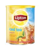 Lipton Peach Iced Tea Mix - 10 qt | Refreshing and Delicious Flavor - Buy Online on SooperMarket.com