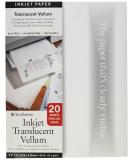 Strathmore 59-803 Printable Vellum 20Sheet Translucent  8.5x11  Multicolor  20 Sheets - Buy Online on SooperMarket.com