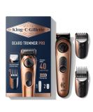 King C. Gillette Men's Beard Trimmer PRO - 40 Precision Beard Lengths - Buy Online on SooperMarket.com