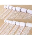 ilauke 46 Yards White Lace Ribbon 14 Rolls Vintage Lace Trims 0.6 to 2.1 inch Ribbon Lace with Assorted Pattern for Sewing  Crafts  Wedding Ribbon  Flower Ribbon  3.28 Yards Each - Buy Online on SooperMarket.com