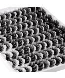 False Eyelashes 48 Pairs 6 Styles Mixed Fluffy Curled Fake Eye Lashes Bulk Wholesale Dramatic Thick 5D Wispy Strip Faux Mink Eyelashes Multipack A-6 Styles - Buy Online on SooperMarket.com
