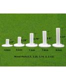 FINGER TEN Golf Rubber Tees Driving Range Value 5 Pack, Mixed Size or 5 Same Size for Practice Mat Mixed Pack(1.5, 2.25, 2.75, 3, 3.13) - Buy Online on SooperMarket.com