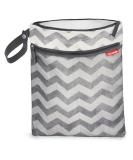 Skip Hop Grab and Go Wet/Dry Bag Chevron (Grey) - Buy Online on SooperMarket.com