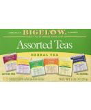 Bigelow Assorted Herb Tea - 6 Varieties, 36 Bags Total (2 Packs of 18) - Buy Online on SooperMarket.com