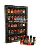 Thoughtfully Gourmet Master Hot Sauce Collection Sampler Set Vegan and Vegetarian Flavors Include Garlic Herb Apple Whiskey and More Set of 30 - Buy Online on SooperMarket.com