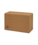 Gaiam Cork Yoga Brick Block - Eco-Friendly Accessory for Yoga Practice - Buy Online on SooperMarket.com