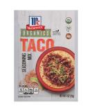 Buy McCormick Organic Taco Seasoning Mix 1 oz - Authentic Flavor for Tacos - Buy Online on SooperMarket.com