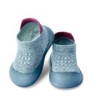 Dookeh Baby Shoes Boys Girls First Walking Shoes Non Slip Soft Sole Sneakers Toddler Infant Babygirl Sock Shoes 9-12 Months A3 Gray - Buy Online on SooperMarket.com