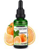 Alphapower Food | Sugar-Free Orange Flavor Drops | 100% Natural Liquid Aroma & Sweetener | 50 ml Pack - Buy Online on SooperMarket.com